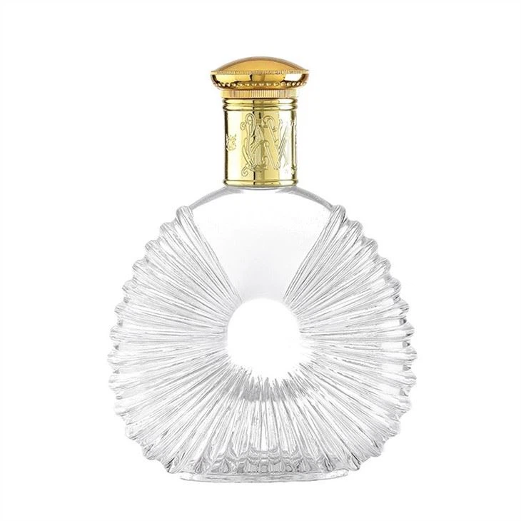 Rich Brandy Glass Bottle