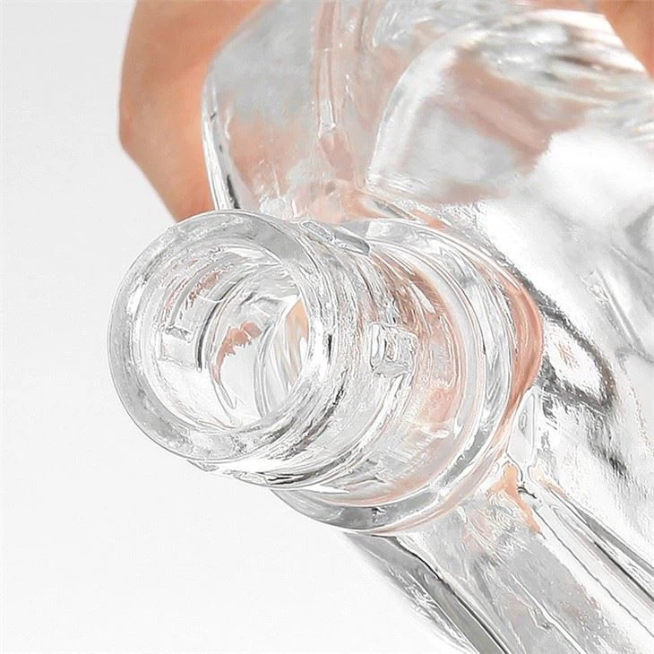 Rich Brandy Glass Bottle