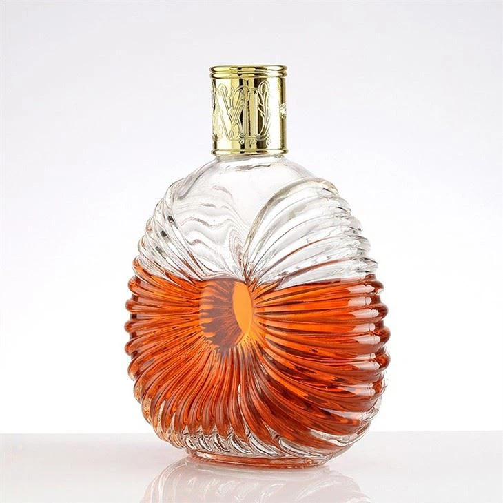 Rich Brandy Glass Bottle