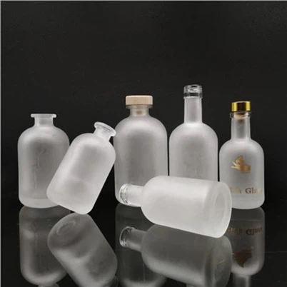 Frosted Wine Bottles 750ml