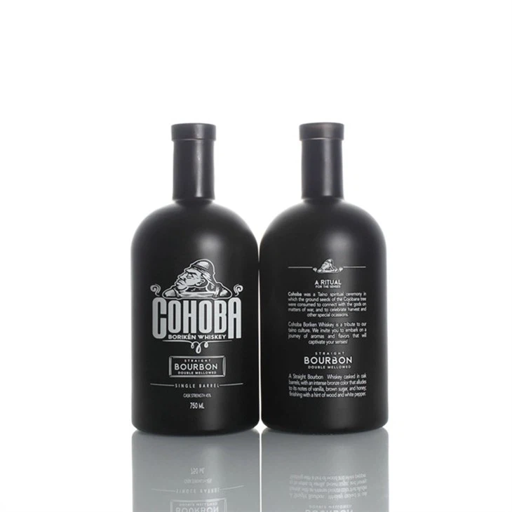 Custom Color Spray Vodka Bottle