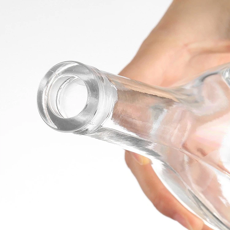 Empty Whisky Bottle Crystal Design With Cork